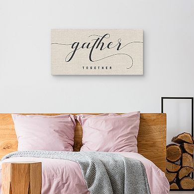 Fine Art Canvas Gather Together Crop Wall Art