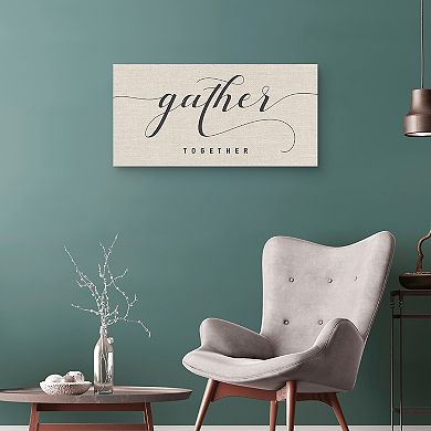 Fine Art Canvas Gather Together Crop Wall Art