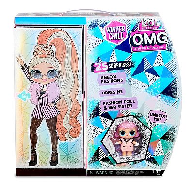 L.O.L. Surprise! O.M.G. Winter Wonderland Surprise and Sister Doll Set