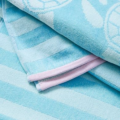 Madelinen® 2-pack Nautical Jacquard Beach Towels