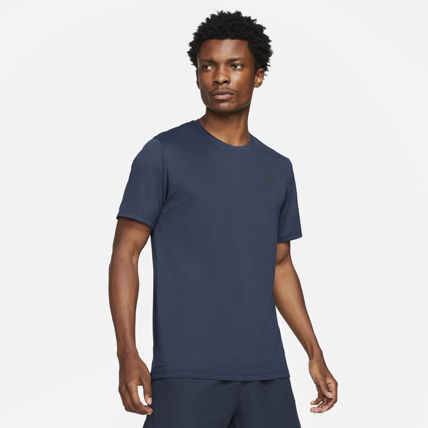 blue nike shirt men