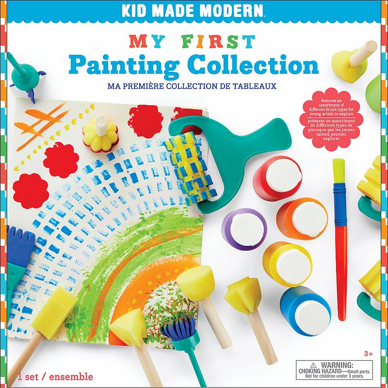 Kid Made Modern My First Painting Collection - Painting Activity Kit for Toddlers Ages 3 and Up