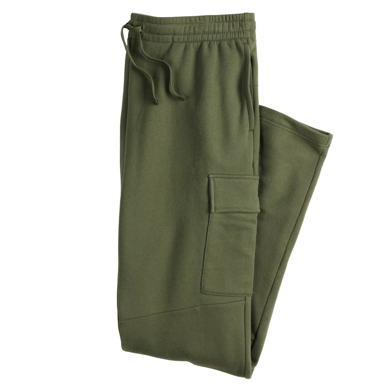 Tapered Cargo Ultra Soft Fleece Pants 