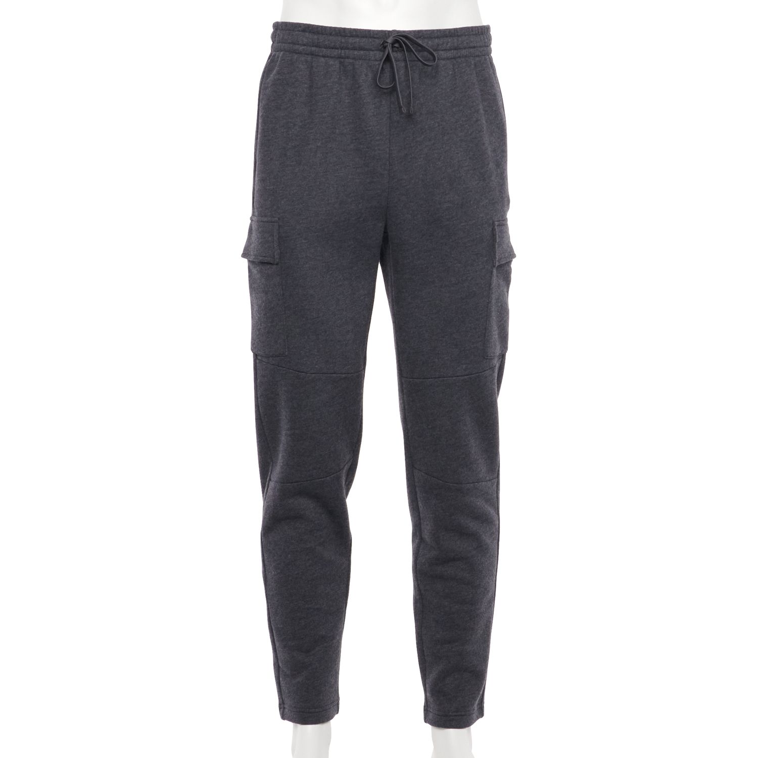 tapered cargo sweatpants