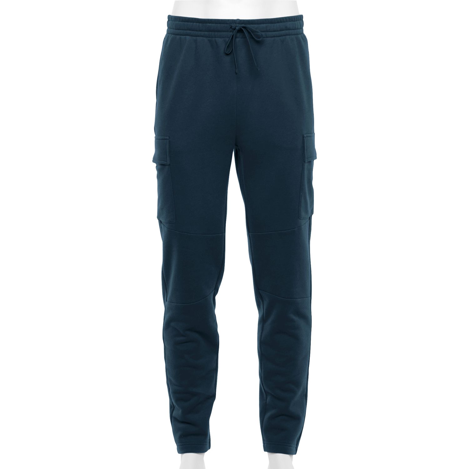 tapered cargo sweatpants