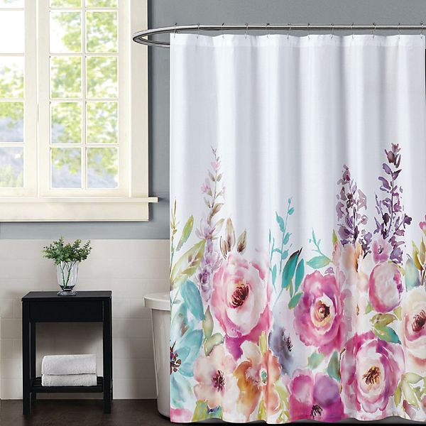 Spring on sale shower curtain