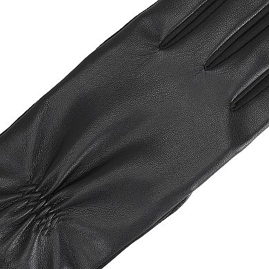 Women's isotoner Lined Faux Leather Gloves