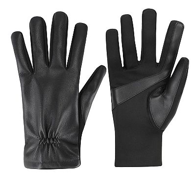 Women's isotoner Lined Faux Leather Gloves