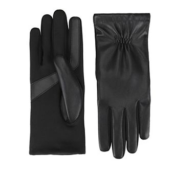 Women's isotoner Lined Faux Leather Gloves