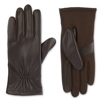 Women's isotoner Lined Faux Leather Gloves