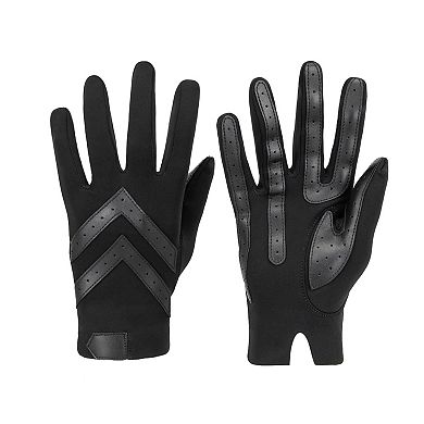 Women's isotoner Water Repellent Shortie Spandex Gloves