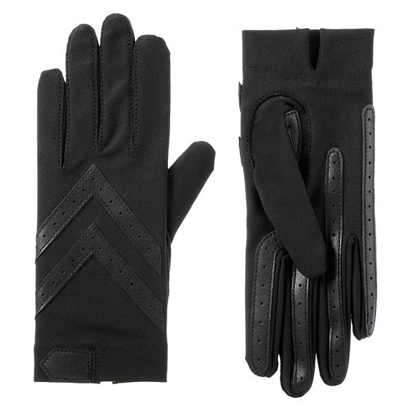 Women s isotoner Water Repellent Shortie Spandex Gloves