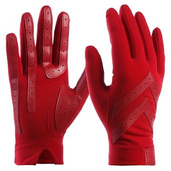 Women's isotoner Water Repellent Shortie Spandex Gloves