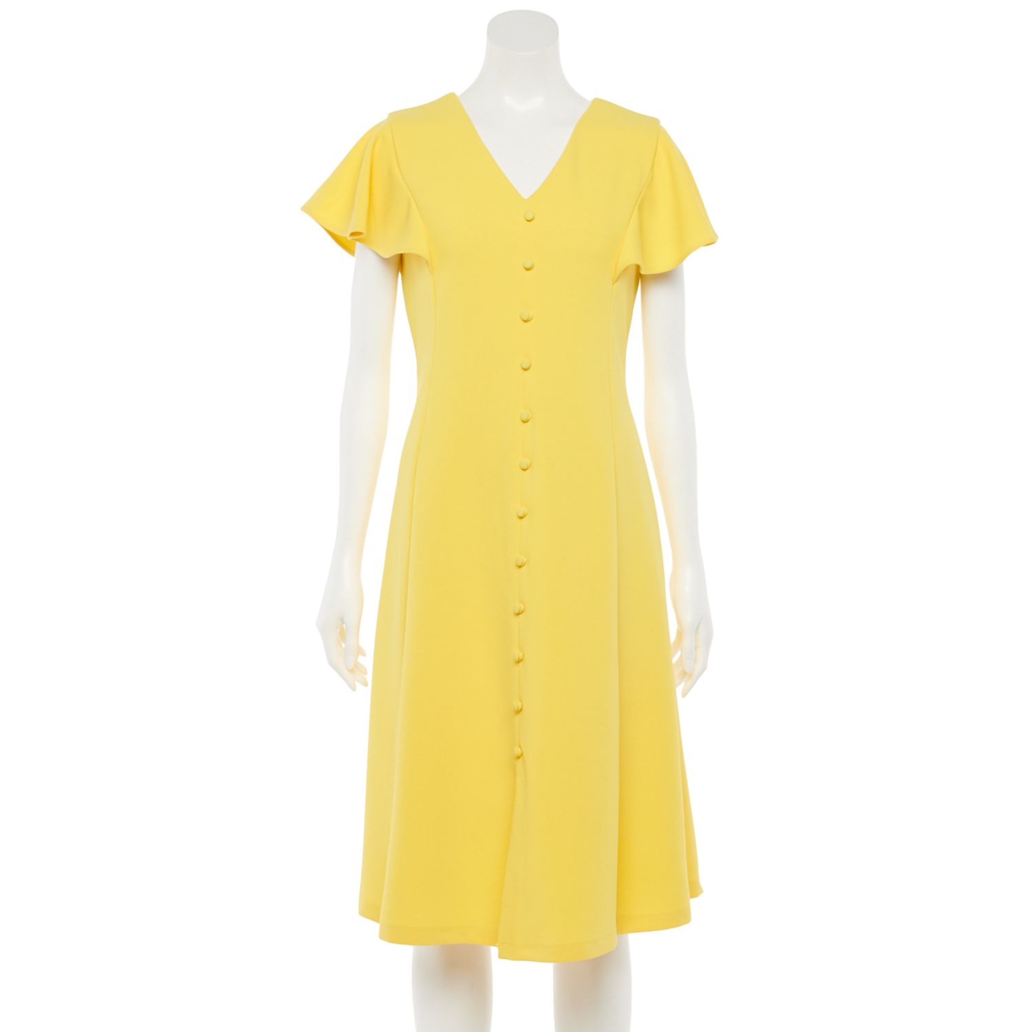kohls yellow dress