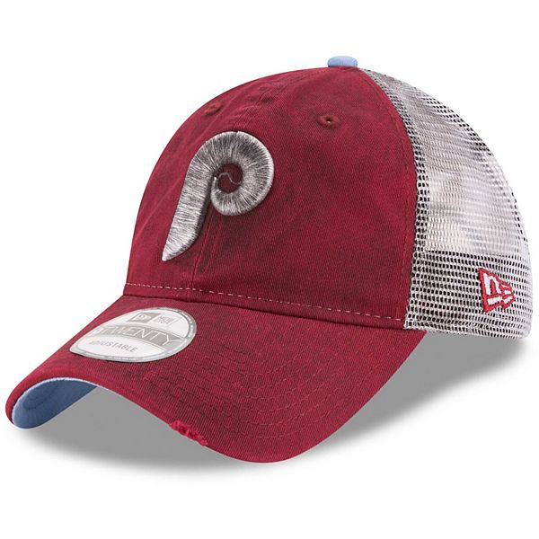 Philadelphia Phillies New Era Speed Golfer Trucker Snapback Hat - Red