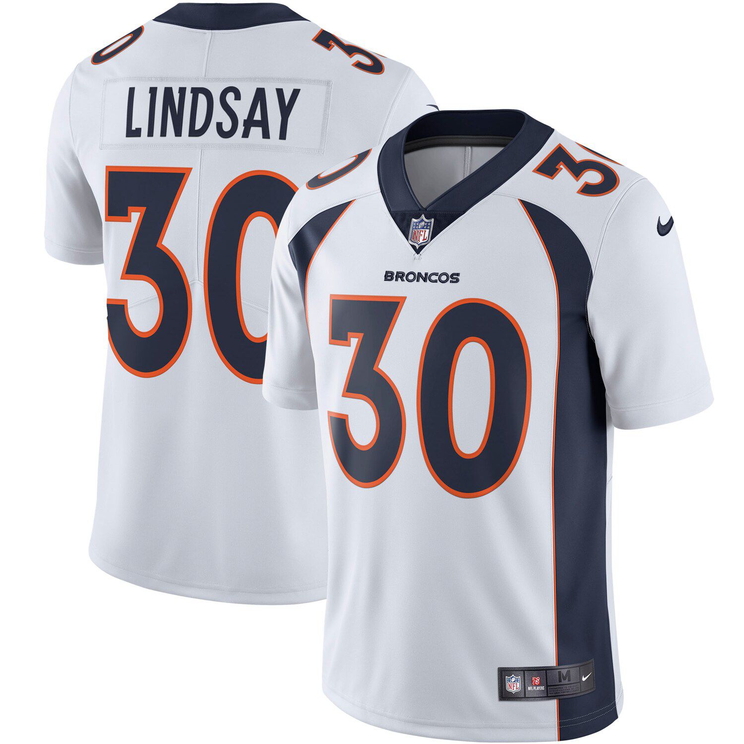 Phillip Lindsay White Denver Broncos 