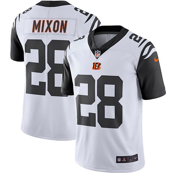 Men's Nike Joe Mixon White Cincinnati Bengals 2nd Alternate Vapor Limited  Jersey