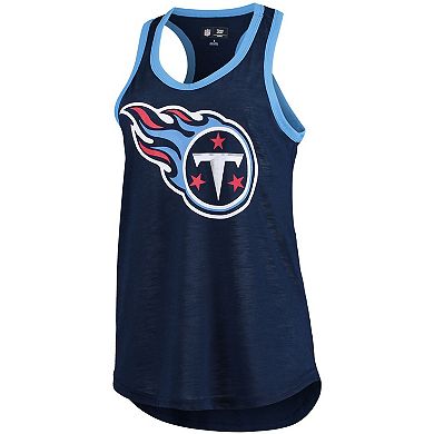 Women's G-III 4Her by Carl Banks Navy Tennessee Titans Tater Tank Top