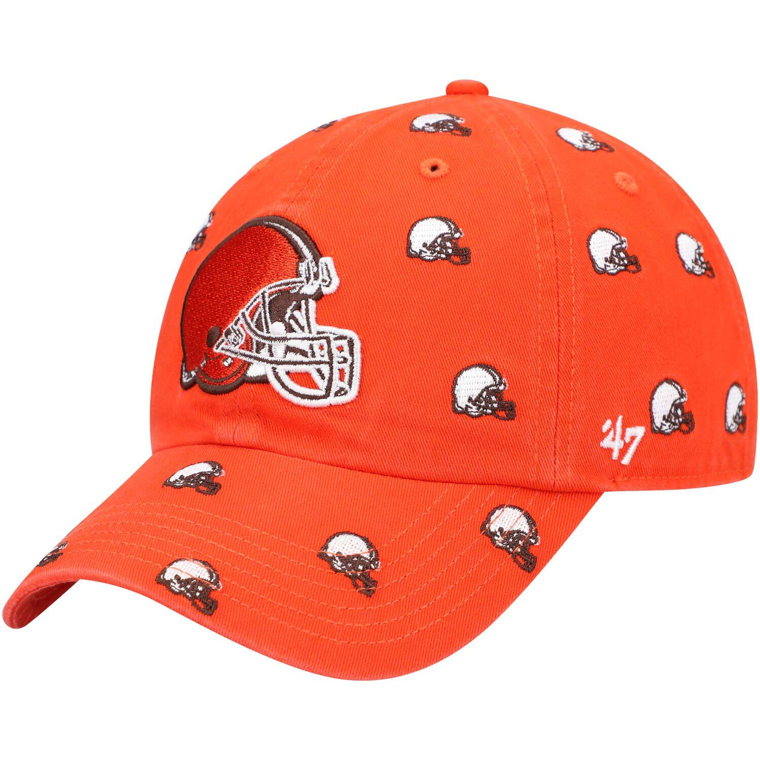 orange cleveland browns hat