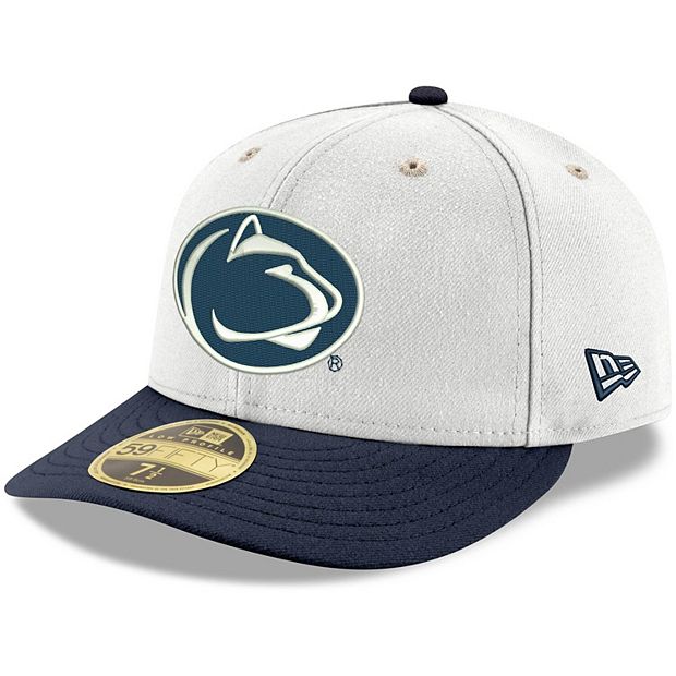 New Era Penn State Nittany Lions Script Original 59FIFTY Fitted Hat Navy Blue - NCAA Men's Caps at Academy Sports