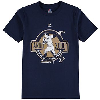 Alex Rodriguez New York Yankees Navy T-Shirt by Majestic