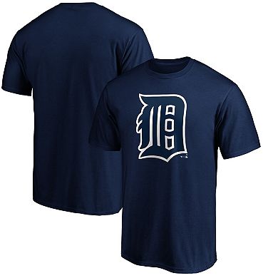 Men's Fanatics Branded Navy Detroit Tigers Cooperstown Collection Forbes Team T-Shirt