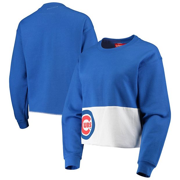 Women's Refried Apparel Royal Chicago Cubs Sustainable Cropped