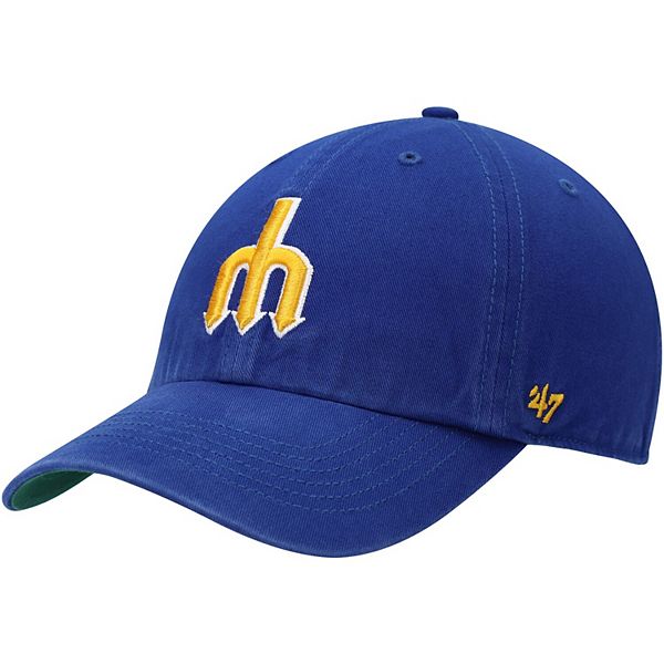 Men's '47 Royal Seattle Mariners Cooperstown Collection Franchise Flex Hat