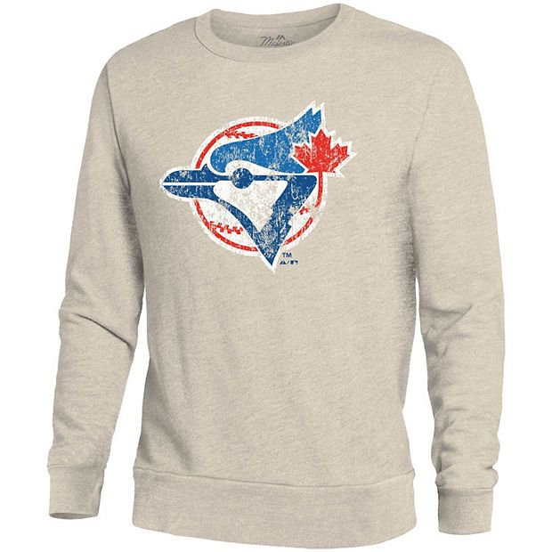 Toronto Blue Jays Women's Plus Size Colorblock Pullover Hoodie