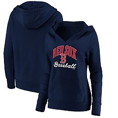 Tags Weekly Womens Boston Red Sox Hoodie Sweatshirt, Pink, Medium