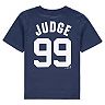 Preschool Nike Aaron Judge Navy New York Yankees Player Name & Number T-Shirt