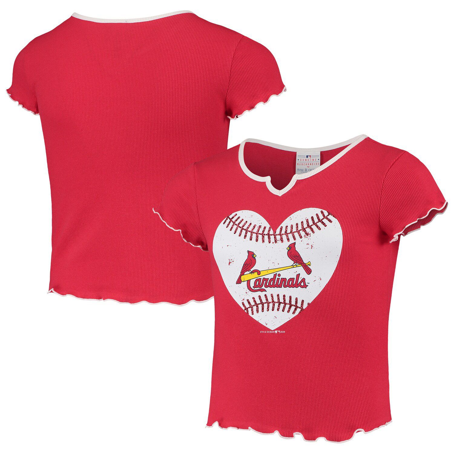girls st louis cardinals shirt