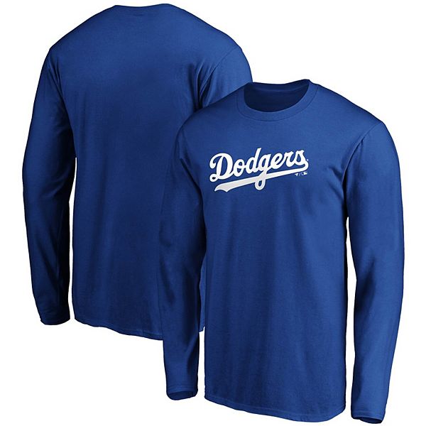 Fanatics Branded Men's Royal Los Angeles Dodgers Official Wordmark T-Shirt - Royal