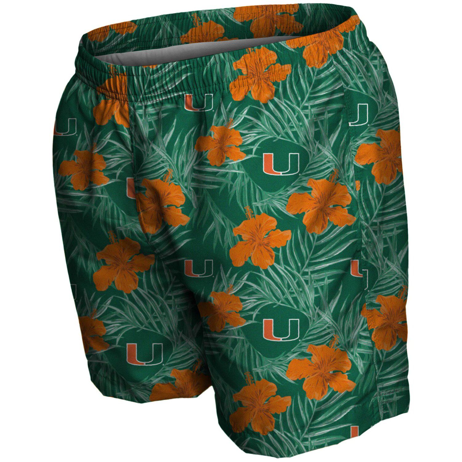 miami hurricanes swim trunks