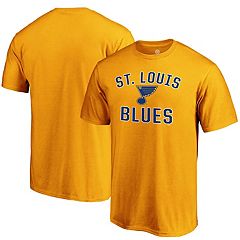 Men's Antigua Blue St. Louis Blues Kickoff Fishing Button-Up Shirt