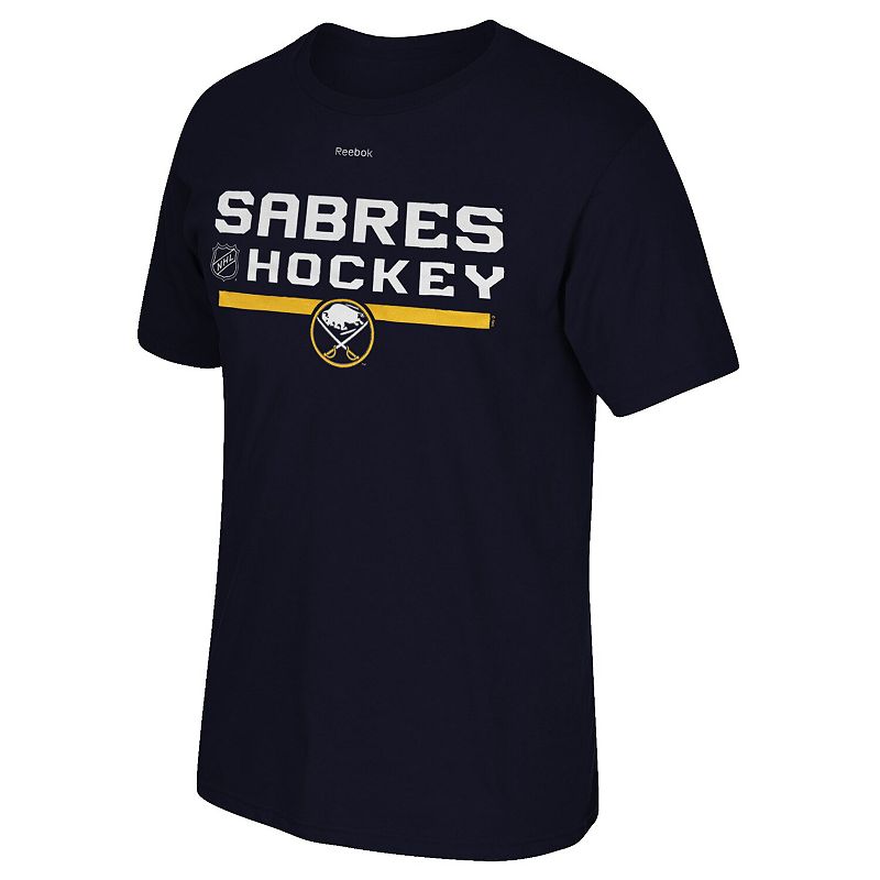 UPC 882882020495 product image for Men's Reebok Navy Buffalo Sabres Center Ice Authentic Locker Room Big & Tall T-S | upcitemdb.com