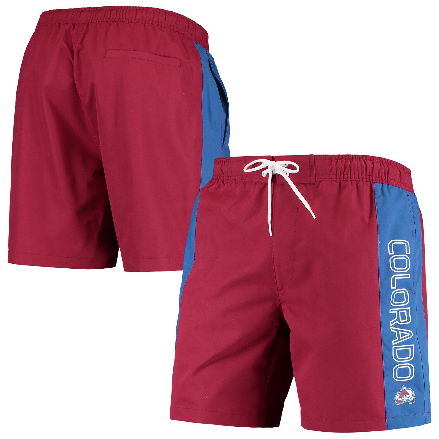 burgundy swim trunks