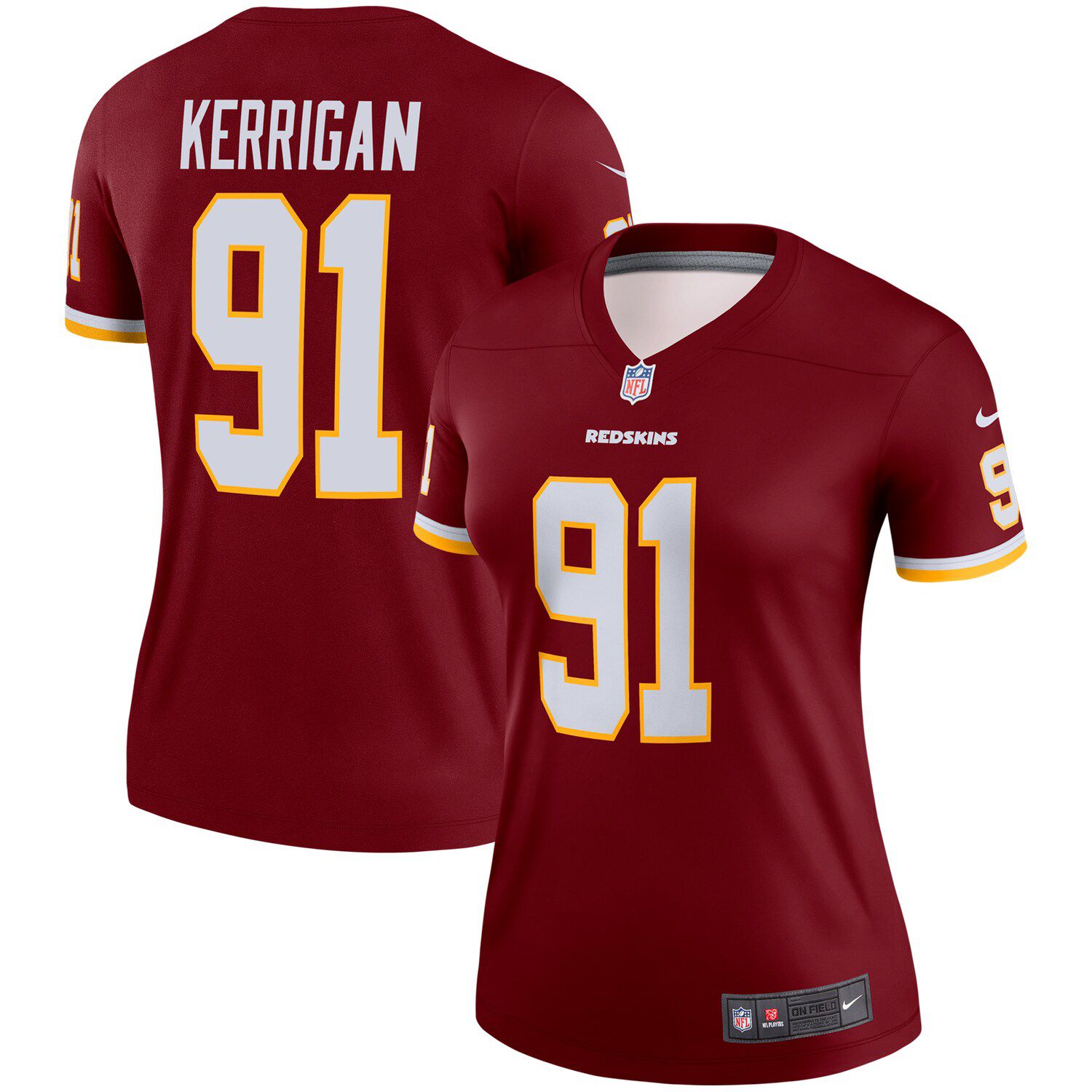 redskins female jersey