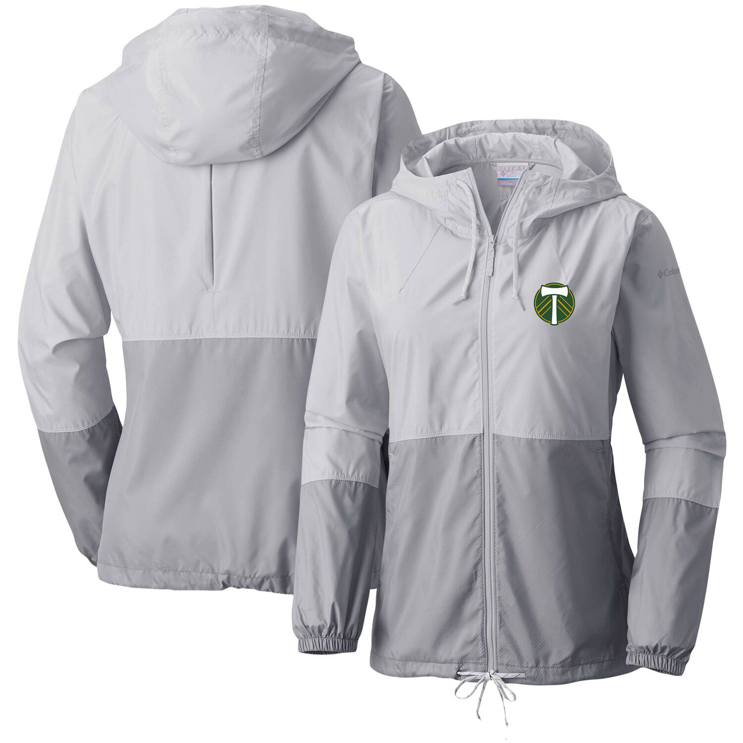 white columbia windbreaker