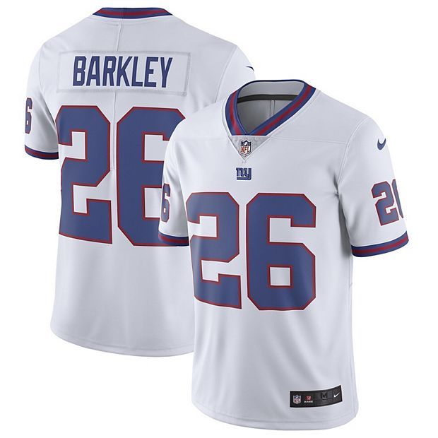 Men's Nike Saquon Barkley White New York Giants Color Rush Limited