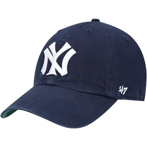 New York Yankees 47 Brand Navy Franchise Fitted Hat - Medium