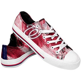 Women's Washington Nationals Tie-Dye Canvas Shoe