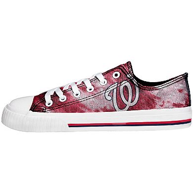 Women's Washington Nationals Tie-Dye Canvas Shoe