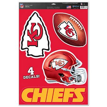 WinCraft Kansas City Chiefs #1 Fan 11" x 17" Multi-Use Decal Sheet