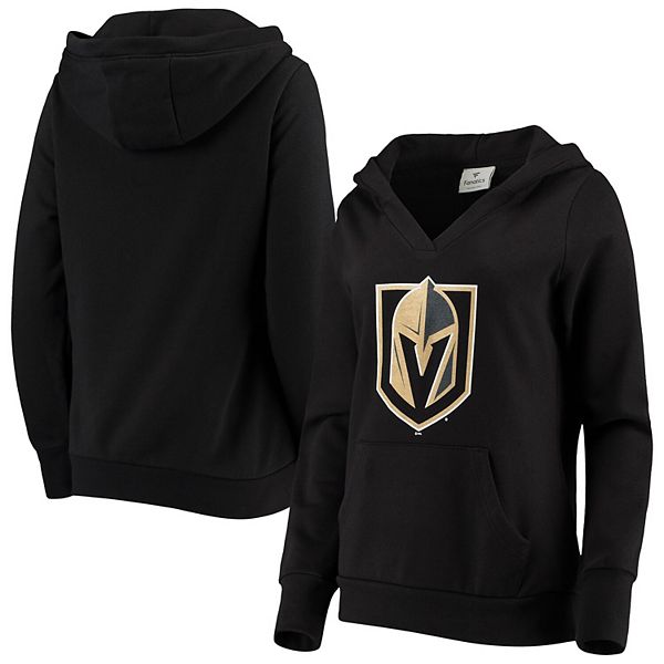 Women's Fanatics Branded Black Vegas Golden Knights Primary Team Logo ...