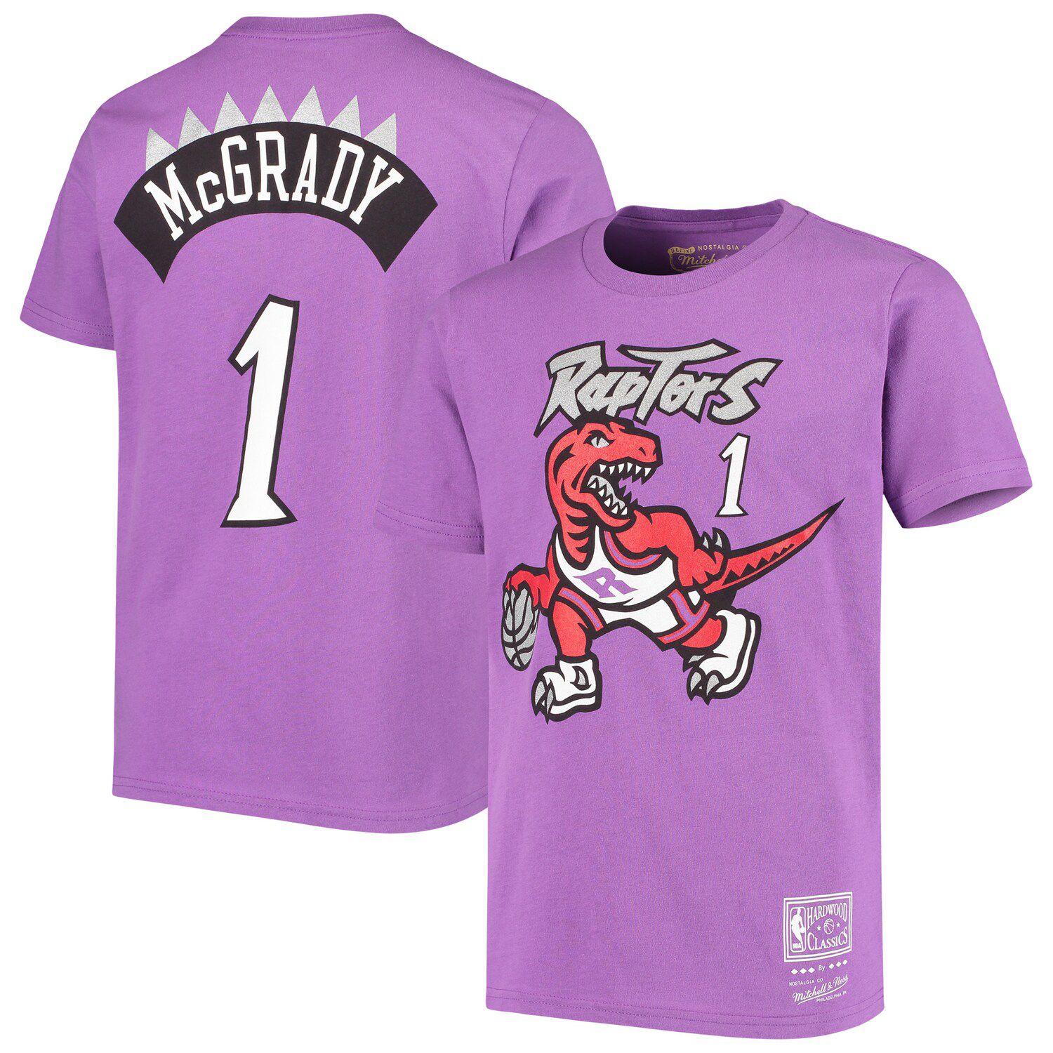 Tracy McGrady Purple Toronto Raptors 