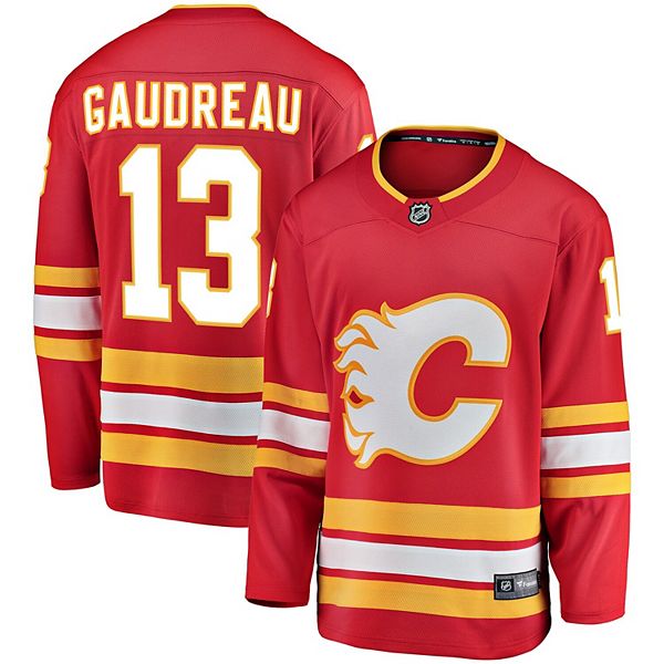 Johnny Gaudreau Calgary Flames adidas Home Primegreen Authentic Pro Player  Jersey - Red