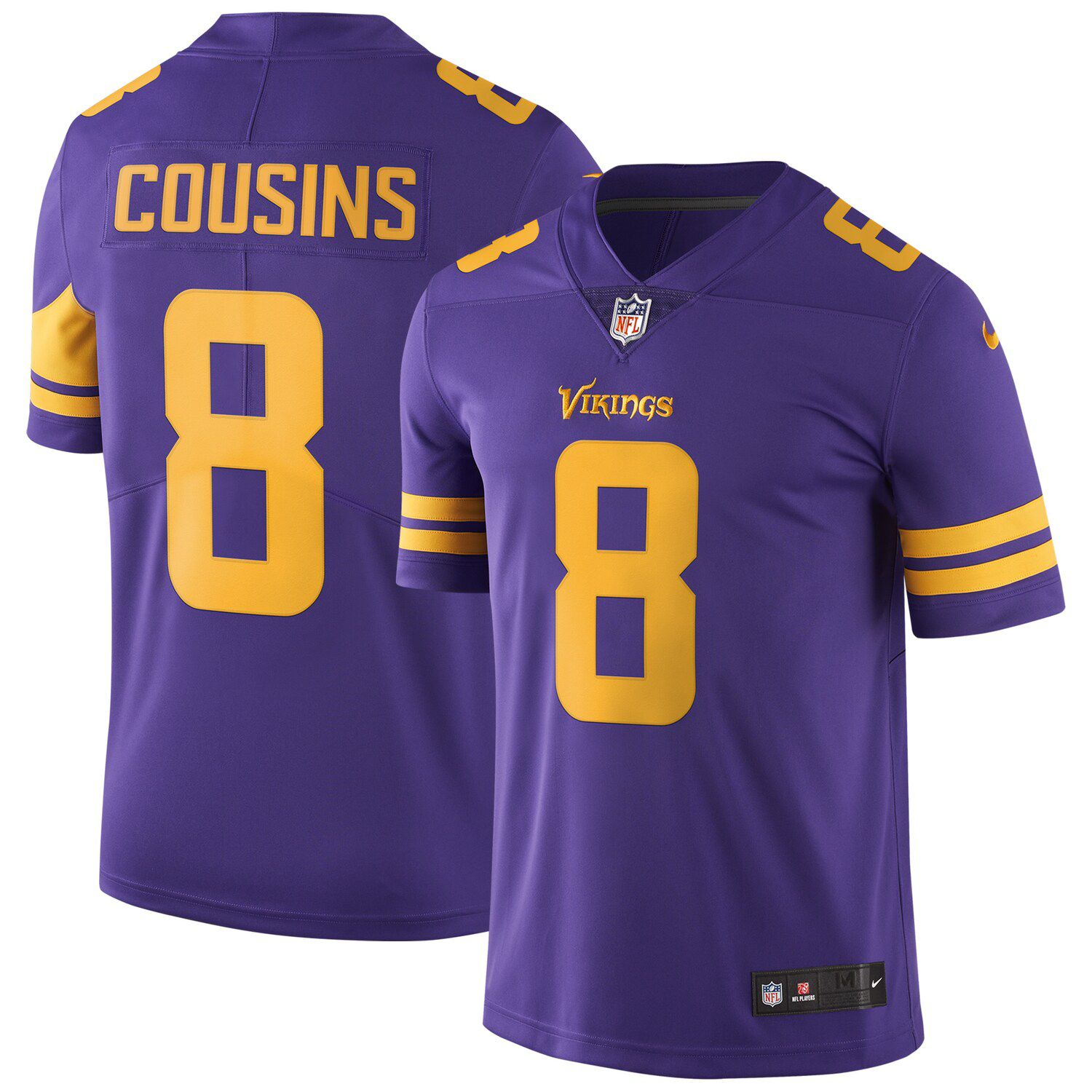 Minnesota Vikings NFL color rush jersey