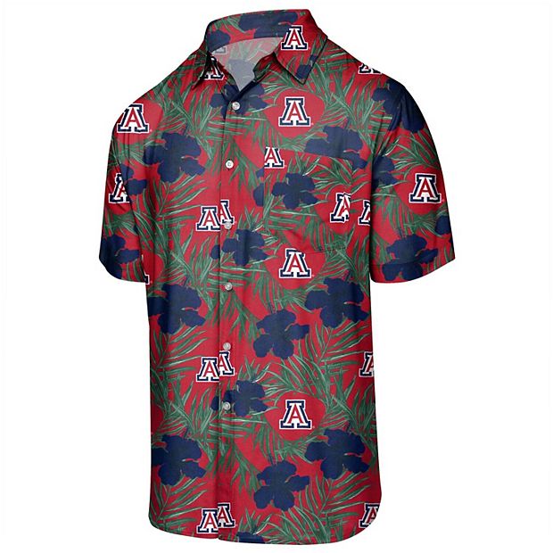 FOCO New York Yankees MLB Mens Floral Button Up Shirt