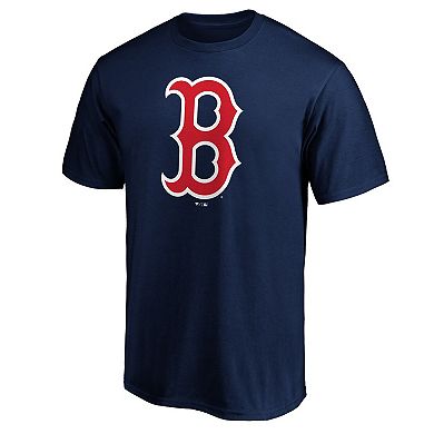 Men's Fanatics Branded Navy Boston Red Sox Official Logo T-Shirt